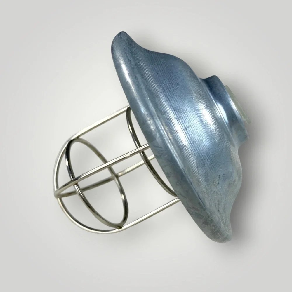 6 Metal Lantern String‎ Light Covers Industrial Style PLUS 4 for Parts or Crafts